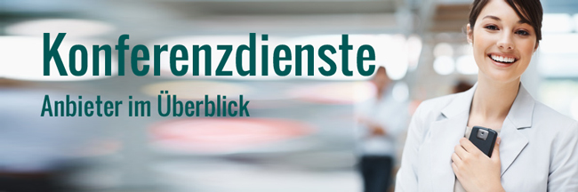 Konferenzdienste Anbieter